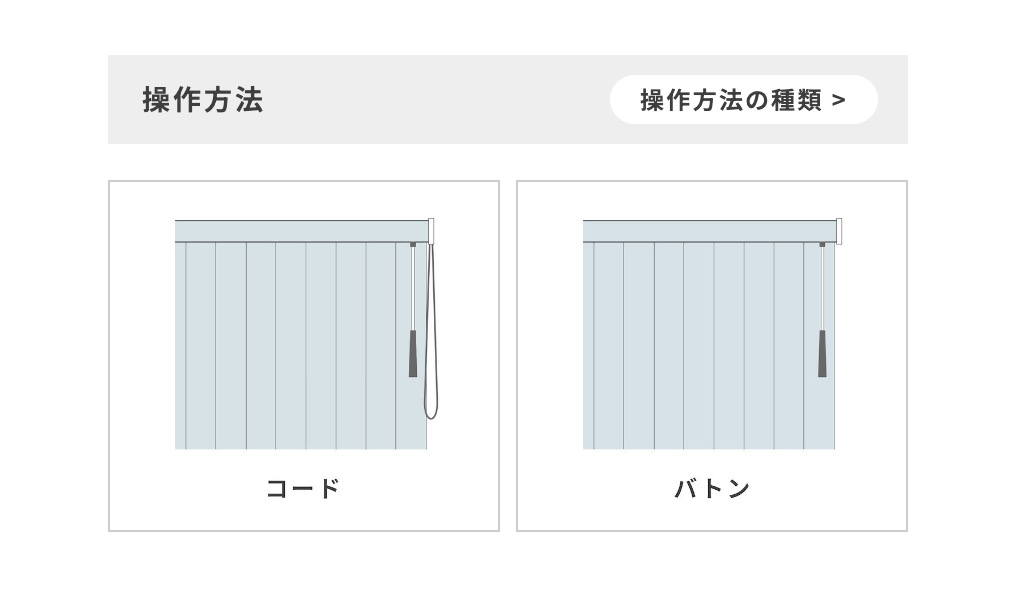 操作方法を選択項目からお選びください