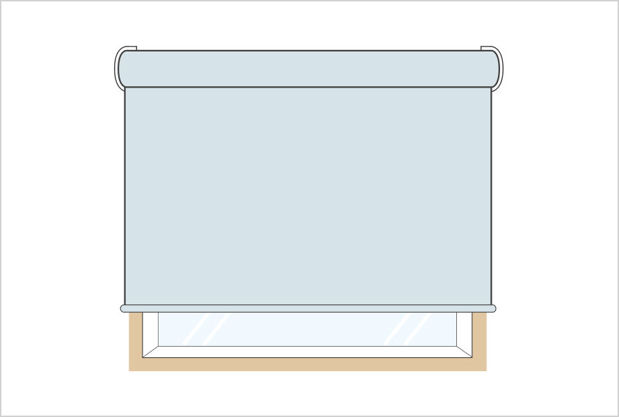 正面付けイラスト