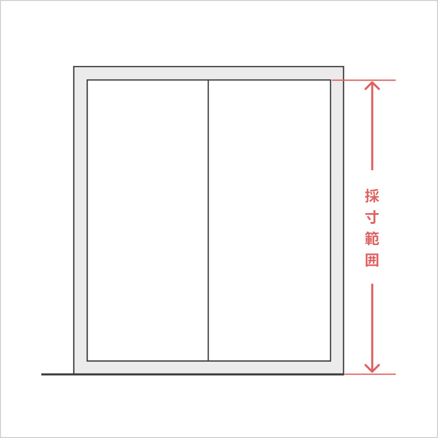 天井付けの場合