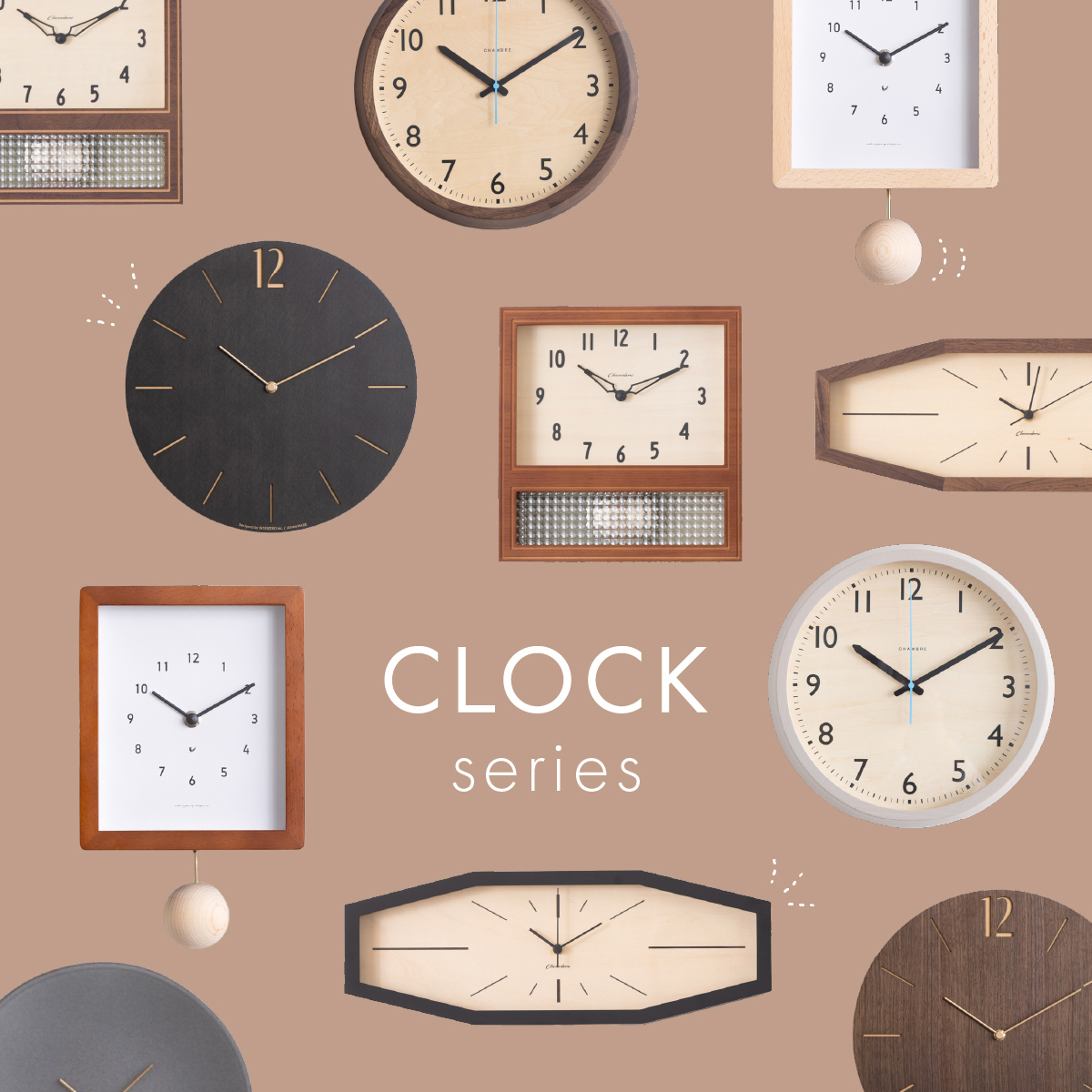 Hym.の時計シリーズ🕰️