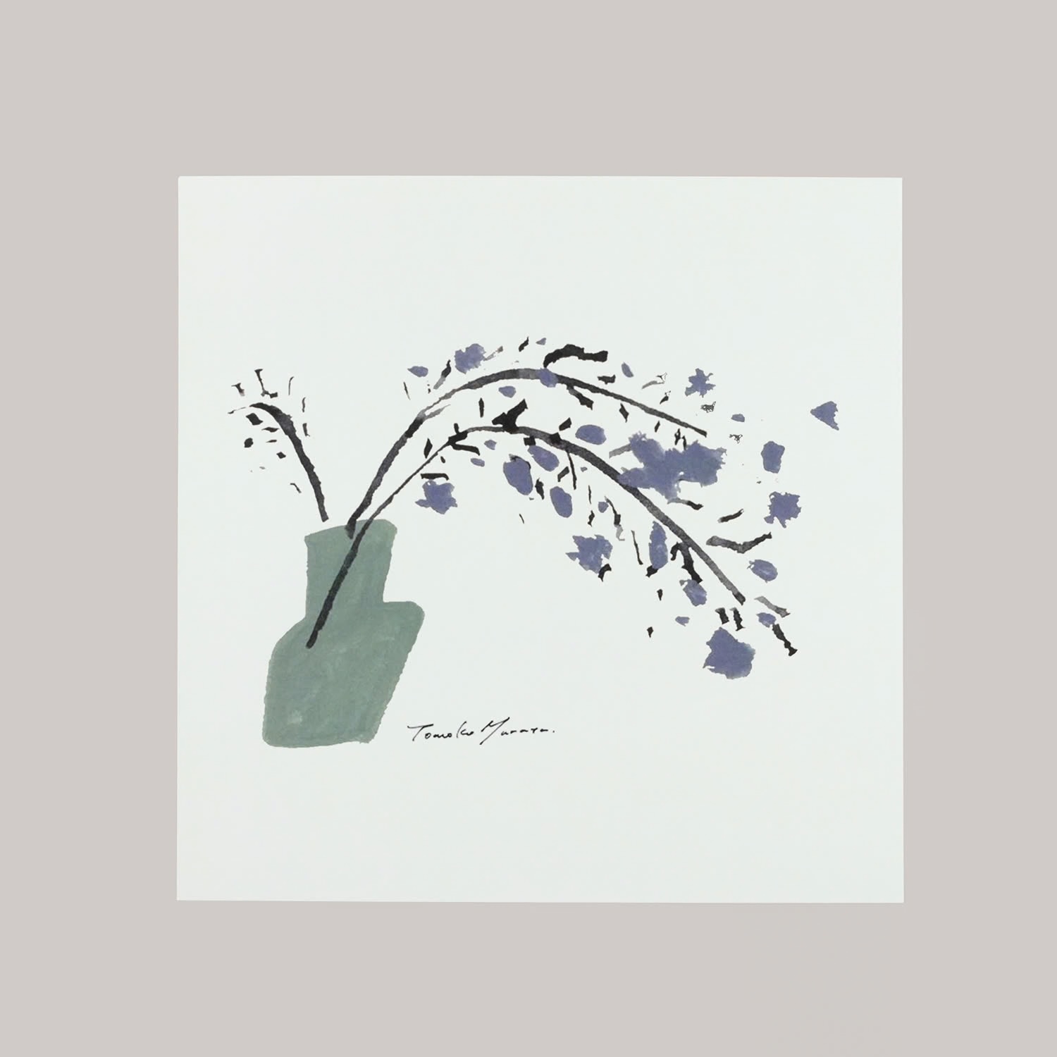 アートポスター | weeping cherry(ウィーピングチェリー)ivory