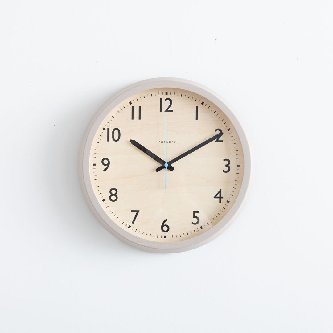 壁掛け時計　｜　DROP CLOCK ウォームグレイ