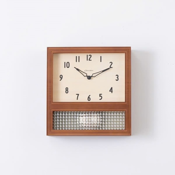 壁掛け時計 | COURT PENDULUM CLOCK カフェブラウン