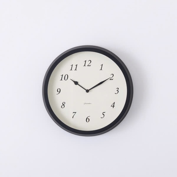 壁掛け時計 | Clair CLOCK ブラック