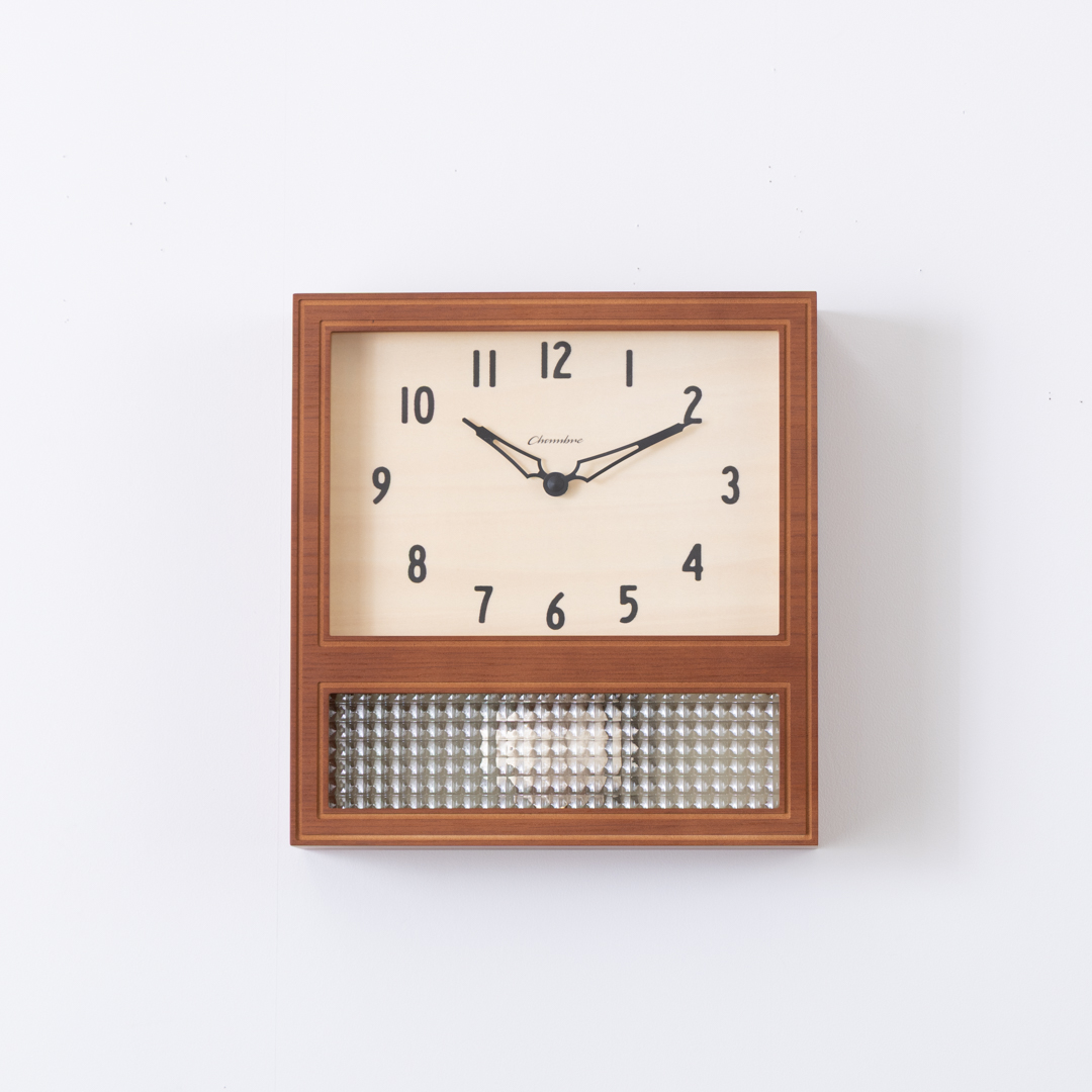 壁掛け時計 | COURT PENDULUM CLOCK カフェブラウン