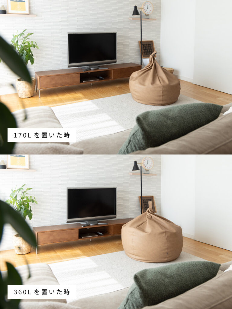 170Lと360Lの違い