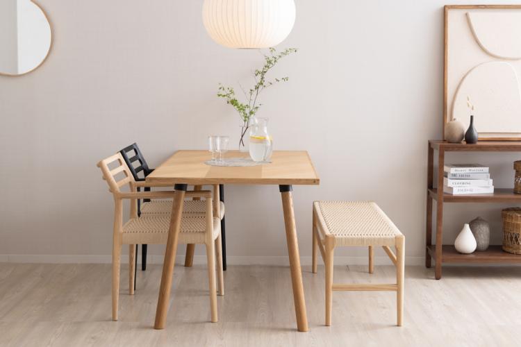 涼やかな夏のリビングダイニング｜ジャパンディスタイルの家具とテーブルコーディネート術