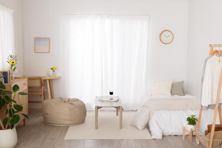 家具はそのまま。ファブリックで楽しむ夏の模様替え