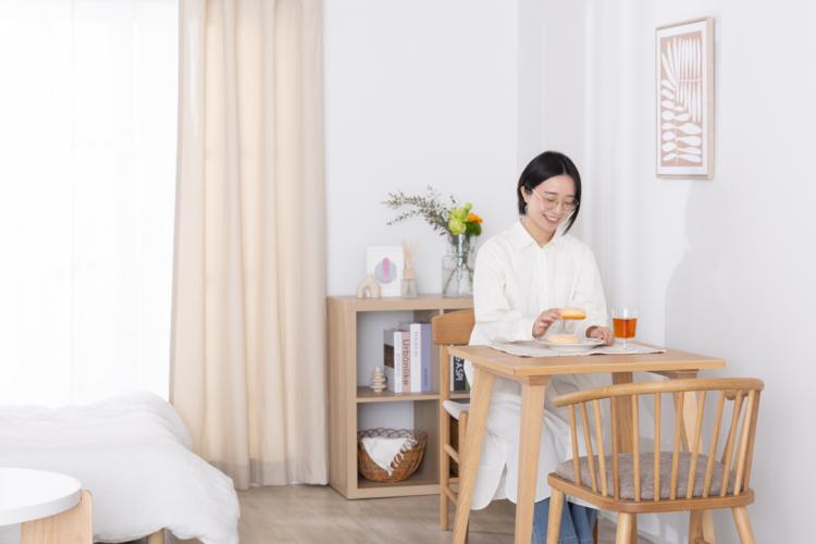 春風がそっと吹き抜ける、くつろぎの空間