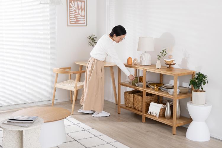 シンプルに心地よく、北欧ナチュラルなお部屋