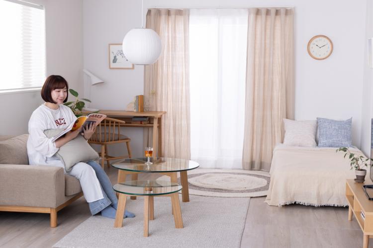 北欧ナチュラルな部屋づくり｜やさしい光に包まれるお部屋