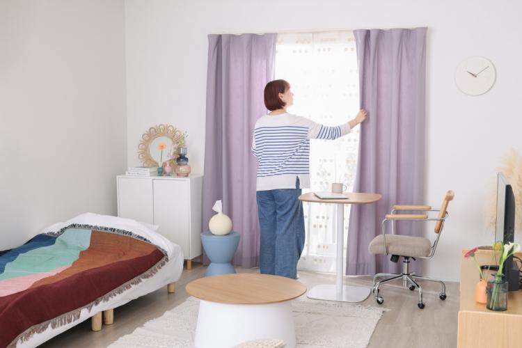 カラフルポップな７畳のお部屋で、お仕事もプライベートも心ときめく
