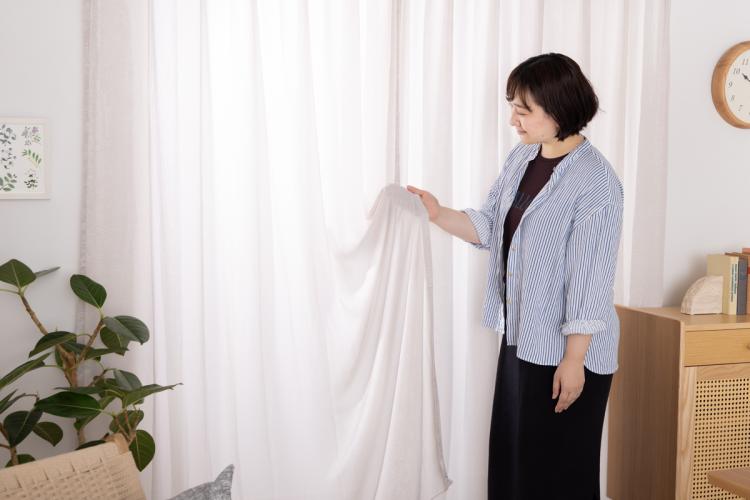 レース1枚で叶える、心地よい北欧ナチュラル