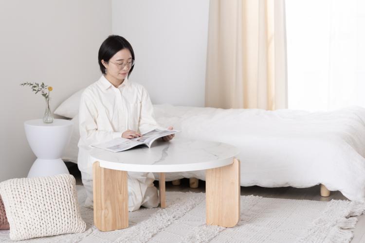 春風がそっと吹き抜ける、くつろぎの空間