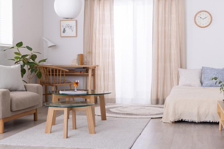 北欧ナチュラルな部屋づくり｜やさしい光に包まれるお部屋