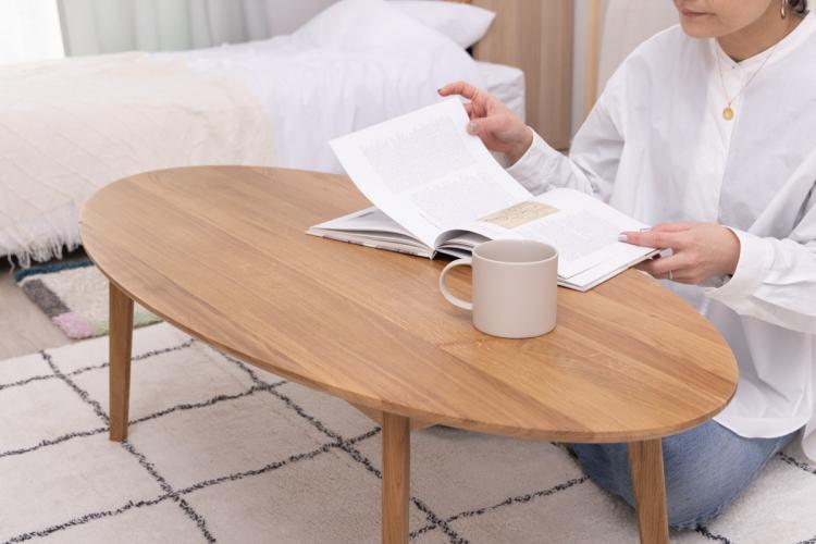 シンプル北欧スタイルにくすみカラーを添えたお部屋で、丁寧な生活を