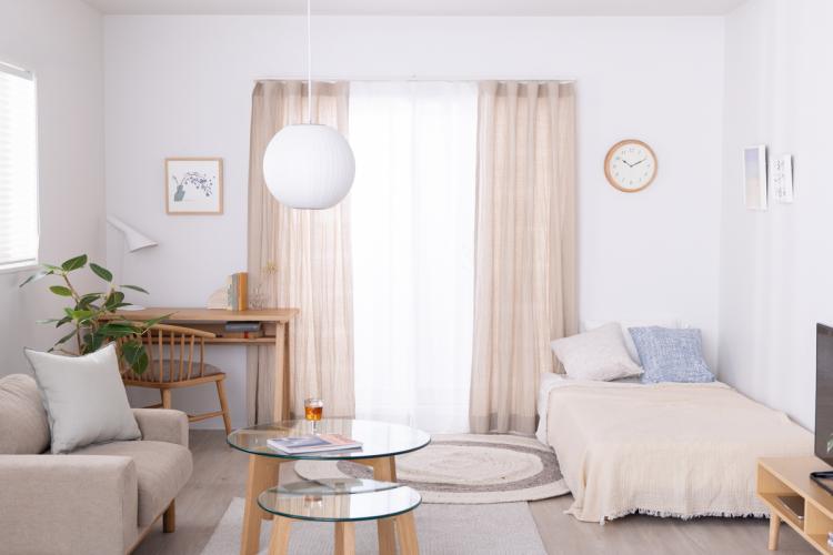 北欧ナチュラルな部屋づくり｜やさしい光に包まれるお部屋
