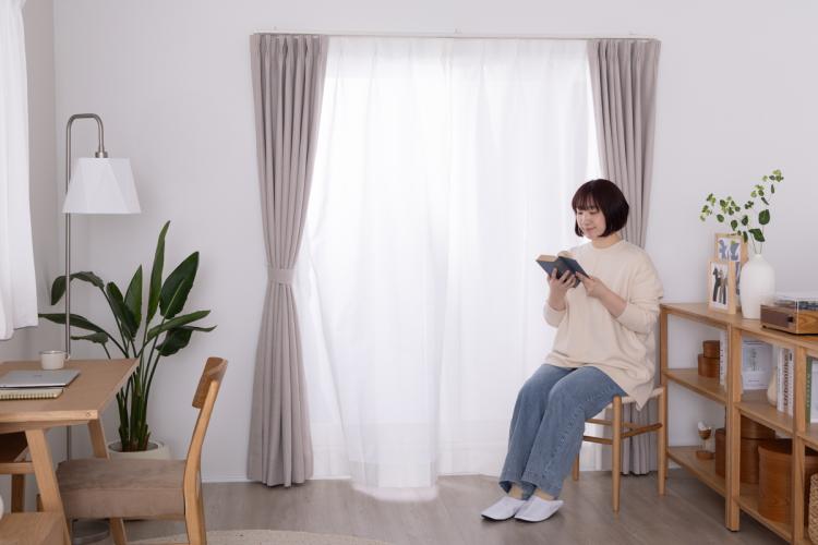 程よい張り感と安心感のある厚みをもたせた、花粉キャッチレース