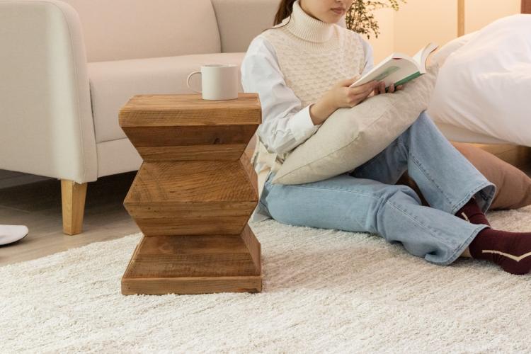 Japaneseナチュラルなお部屋で間接照明のほっこりとした光に包まれて