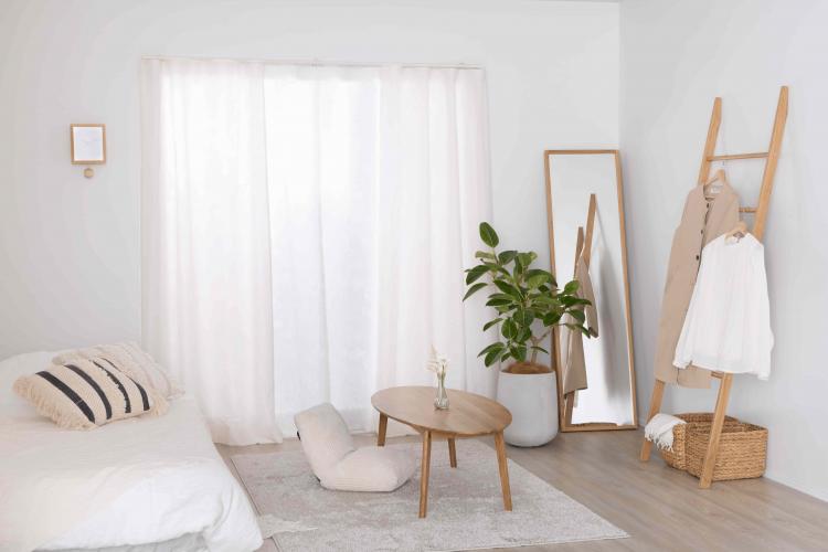 サスティナブルなカーテンでナチュラルに過ごす